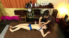 Lesbian erotic massage