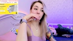 Amateur Blonde Teen Plays Solo with Toy Webcam Porn