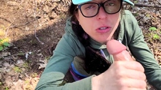 Hiker Earns Her Protein