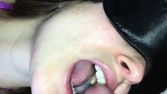 Ass to mouth amateur cum swallow