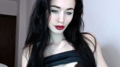 Horny Webcam Babe Solo Masturbation