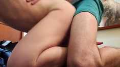 Babysitter's Passionate Anal Sex With A Big Cock