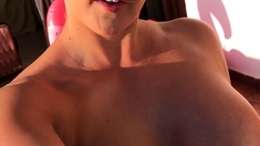 Blonde emo amateur solo masturbation