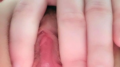hot amateur blonde close up masturbation HD