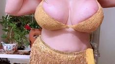 Great Big Boobs On Masturbating Redhead