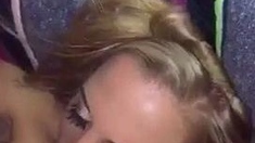 Two super sexy blondes blowjob hardcore fuck sex