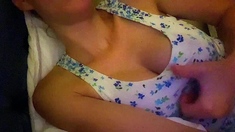 Big boobs milf masturbates with her dildo