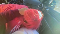 Amateur Redhead GF Sucks Cock POV