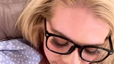 Amateur Blond Give Nice POV Blowjob