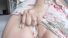 Pregnant Redhead Webcam Masturbation