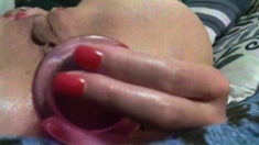 hot amateur blonde close up masturbation HD