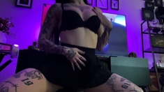 Nice Webcam Babe masturbate for cam at
