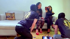 Amateur Foot Fetish Girlfriend Sucks and gives a Footjob