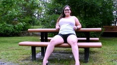 Close up MILF masturbation