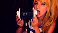 Redhead teen models gorgeous lingerie