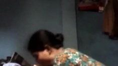 Big-Titted Indian House Owner Sucks Tenant's Cock