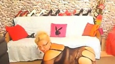 Hot Romanian Blonde Mature Mistress on Webcam