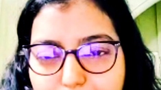 Horny Chubby Indian Girl Watching Masturbation On Webcam