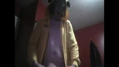 Hot emo boy in cosplay pikachu fucking the sex flesh ass