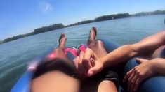 Inner Tube Bj On The Lake